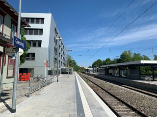 Fototapeta na wymiar Giesinger Bahnhof 