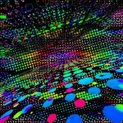 Obraz premium abstract background with colorful dots