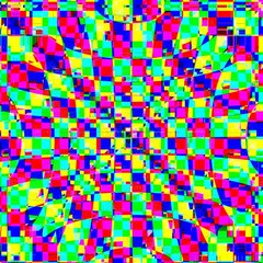 abstract background with colorful squares