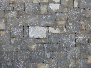 Fond mur en pierre rustique