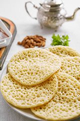 Recette des Crêpes aux mille trous ou Baghrir