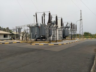 Obraz premium Power plant generate of electrical power.power station,