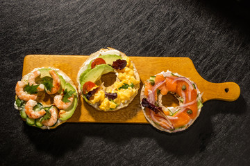 ベーグル　パン　 Bagel Sandwich