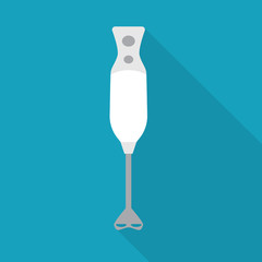 hand immersion blender icon - vector illustration