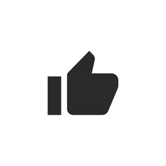 Like icon. Thumbs up symbol modern, simple, vector, icon for website design, mobile app, ui. Vector Illustration