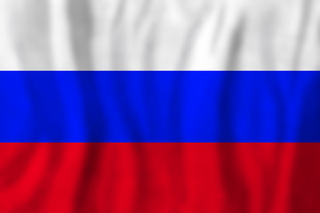 Russia concept Russian Federation flag background