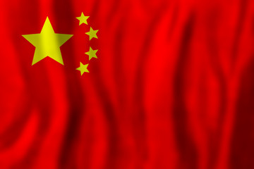 China flag Background. Education and business