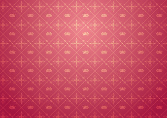 vintage background. seamless damask pattern