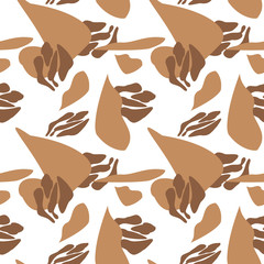 Abstract shape geometric seamless pattern. Stone particles endless texture. Perfect for fabric, textile, packaging and wrapping paper, wallpaper, background, flooring. Illustration on white background