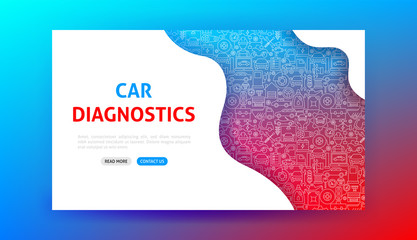 Car Diagnostics Landing Page