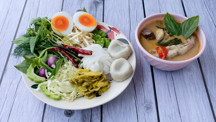 Thai Food Mixed Dishes