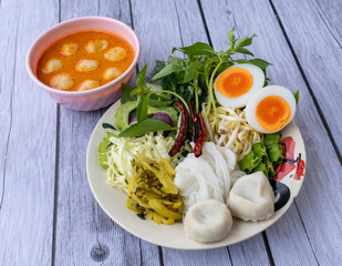 Thai Food Mixed Dishes