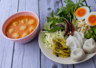 Thai Food Mixed Dishes