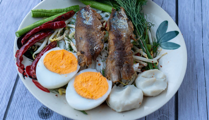 Thai Food Mixed Dishes