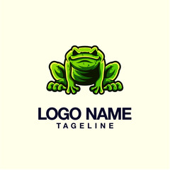 frog logo design