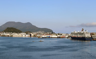 Fototapeta premium Alesund en Norvège