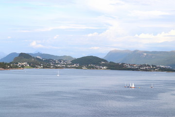 Alesund en Norv&egrave;ge