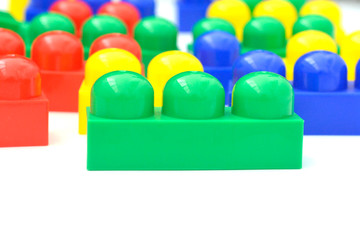 Details of the children's designer. Children's designer for the development of motor skills and imagination.