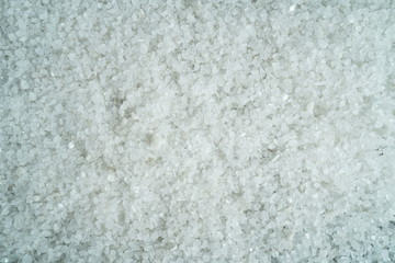 white crystalline salt background
