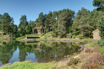 Fototapeta premium Alesund en Norvège