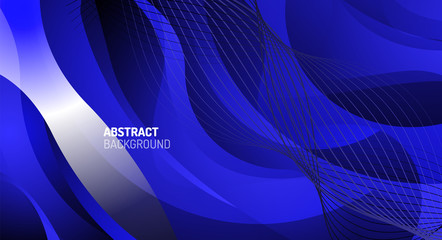 Wave pattern fluid gradients, abstract lines for Wallpaper, Banner, Background, Card, Book Illustration, landing page