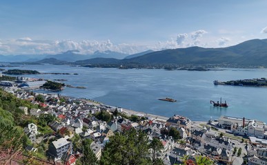 Alesund en Norvège