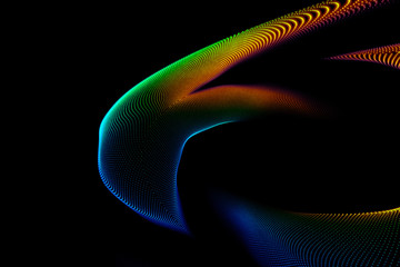 Abstract backgrounds space neon lights (super high resolution)