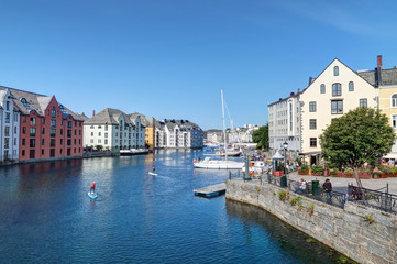Alesund en Norvège