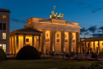 Obraz premium Brandenburger Tor in Berlin