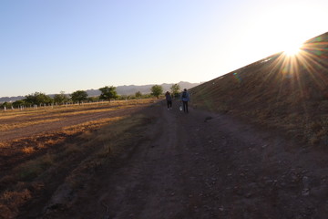 Jovenes caminando
