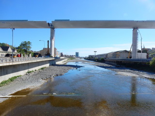nuovo ponte di Genova in costruzione dopo il crollo