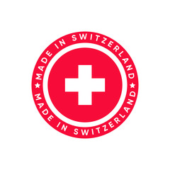 Made In Switzerland Stamp icon design