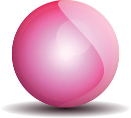 Obraz premium Bola Rosa