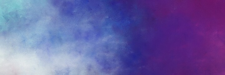 beautiful dark slate blue, light steel blue and corn flower blue colored vintage abstract painted background with space for text or image. can be used as header or banner
