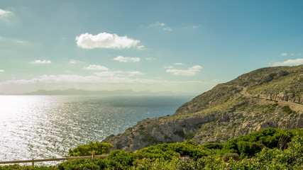 A beautiful landscape from Far Formentor , Palma de Mallorca