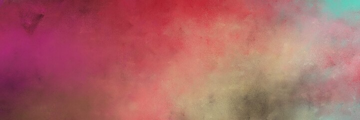 beautiful indian red and dark gray colored vintage abstract painted background with space for text or image. can be used as horizontal background texture