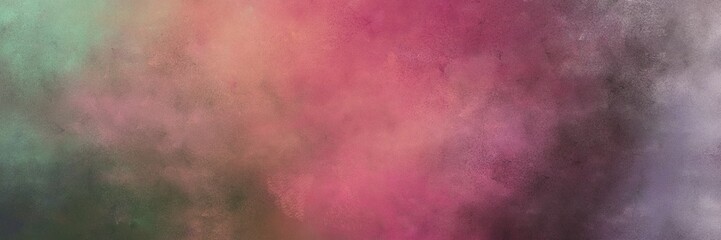 beautiful vintage abstract painted background with pastel brown, dark slate gray and pale violet red colors and space for text or image. can be used as postcard or poster