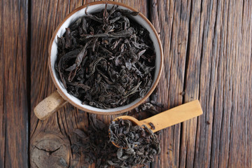 Black leaf tea