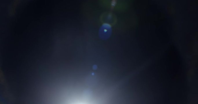 Loopable, real Lensflare for compositing. 12mm lens wide opened.