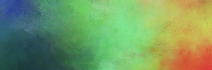 beautiful abstract painting background texture with pastel green, peru and dark slate gray colors and space for text or image. can be used as header or banner