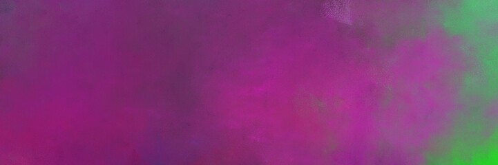 beautiful vintage abstract painted background with antique fuchsia, dark moderate pink and medium sea green colors and space for text or image. can be used as postcard or poster