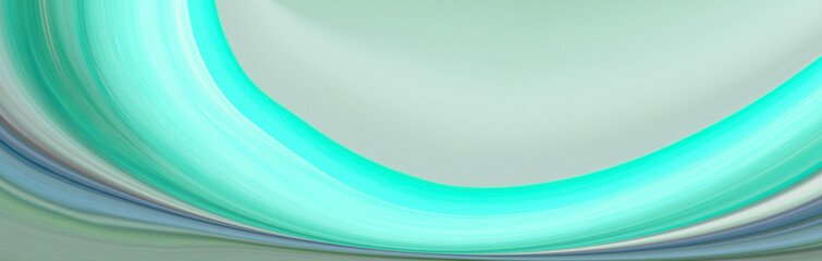 Neo mint background in a modern trend shade, a beautiful textural eyelash with waves and patterns. Template for screensaver or packaging, abstract illustration in blue. 