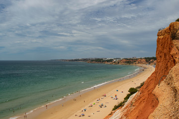Beach and cliff