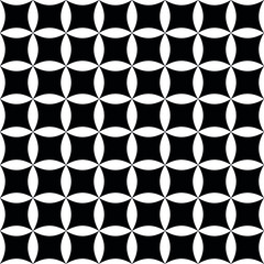 Simple seamless patter of geometry figures