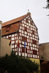 In the City of Klaipeda, Baltic States, Lithuania in Europe