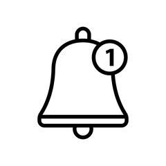 Bell icon vector design templates