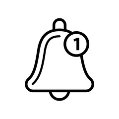 Bell icon vector design templates