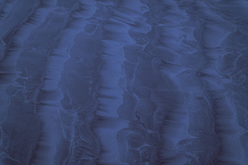 Abstrakcyjne zbliżenie plaży, kolorowy piasek, ciekawe tło. - obrazy, fototapety, plakaty