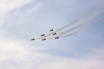 Düsenjäger in Formation