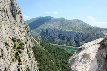 Cetina river , Omis, Croatia